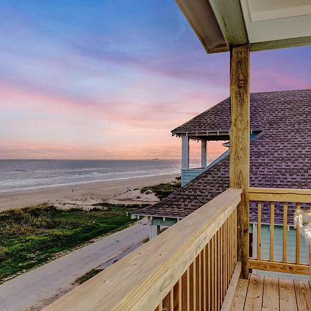 Beachfront - Hot Tub - Bbq - 14 Guests Bolivar Peninsula Exterior photo
