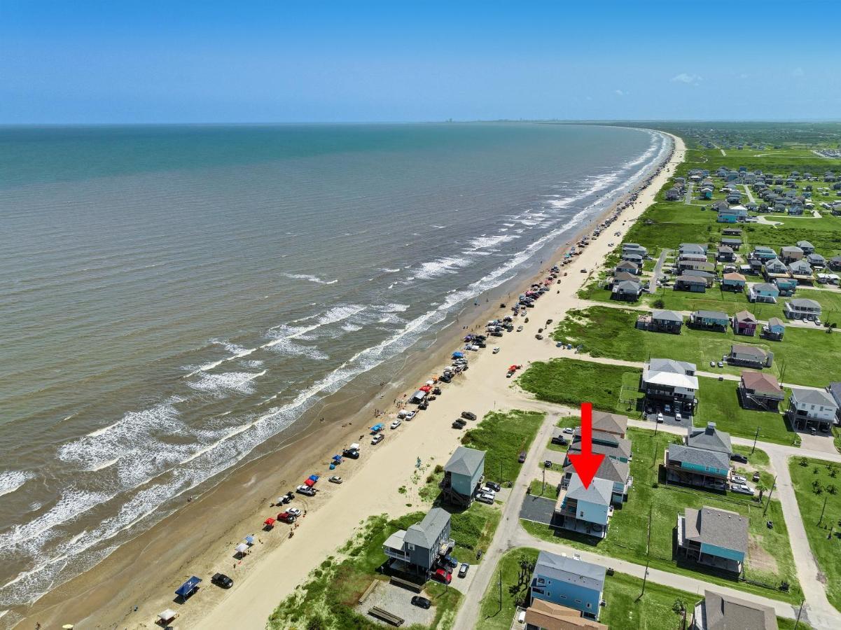 Beachfront - Hot Tub - Bbq - 14 Guests Bolivar Peninsula Exterior photo